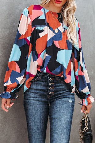 Multicolored Top