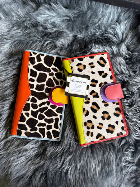 Hided Color Block Wallet