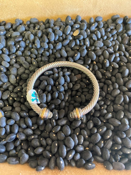 Mixed Metal Cuff Bracelet