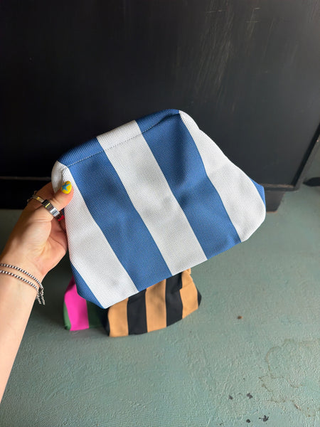 Striped Clutch