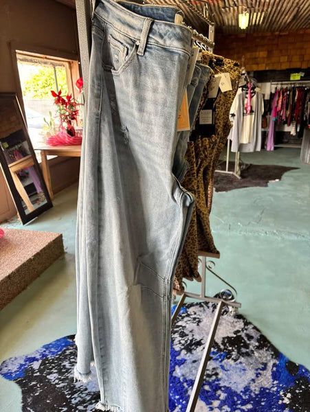 Denim Risen Jeans (stretchy)