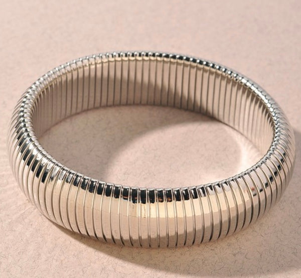 Sliver Scale Layered Bracelet