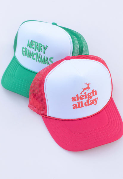 Sleigh all day Trucker Hat