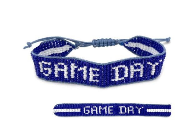 Game Day Beaded Bracelet