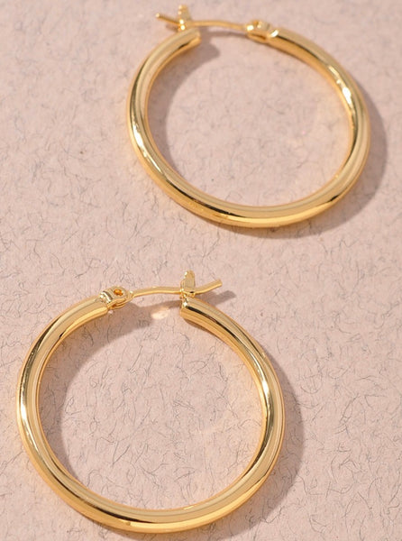 Gold Hoop Earrings