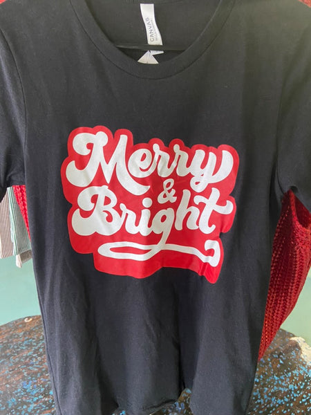 Merry and Bright t-shirt