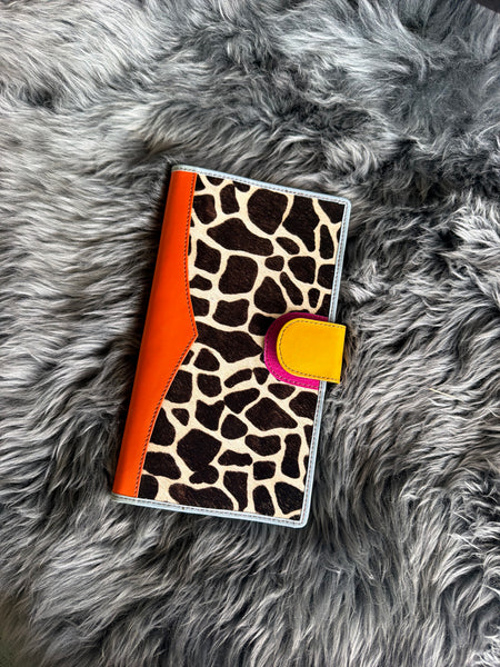 Hided Color Block Wallet