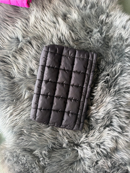 Quilted Puffy Cosmetic Pouch