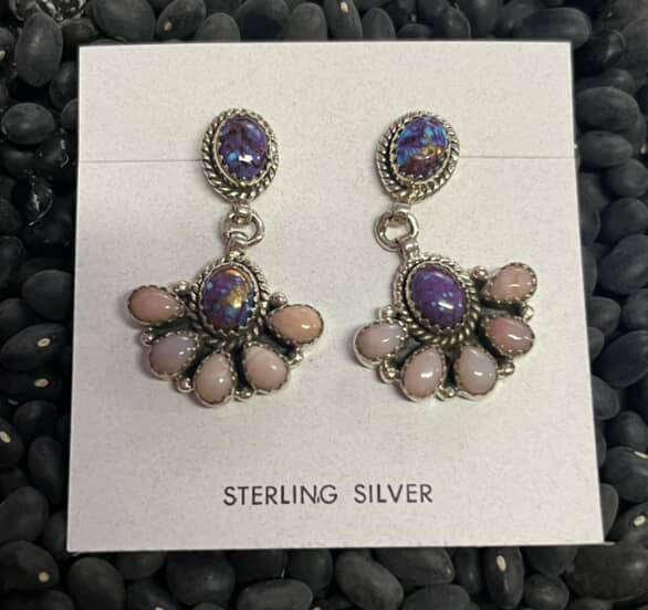Hada Collection S.S. / Pink & Purple Mohave Earring