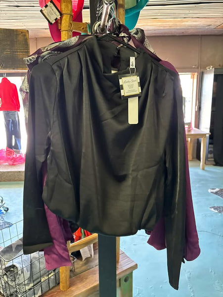 Black Sleek longsleeve Dress Shirt