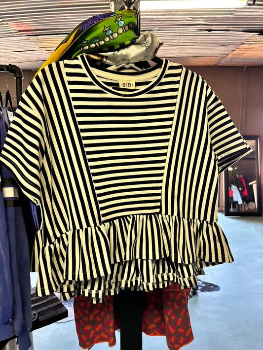 Black & White Striped Shirt