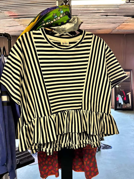 Black & White Striped Shirt