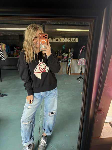 Horse Head Crewneck