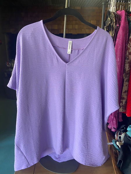 Lavender oversized top