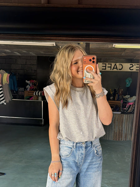 Sleeveless Bubble Top